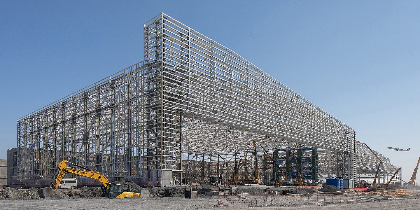 إدارة اللوجستيات والهندسة المدنية في المشاريع الكبيرة