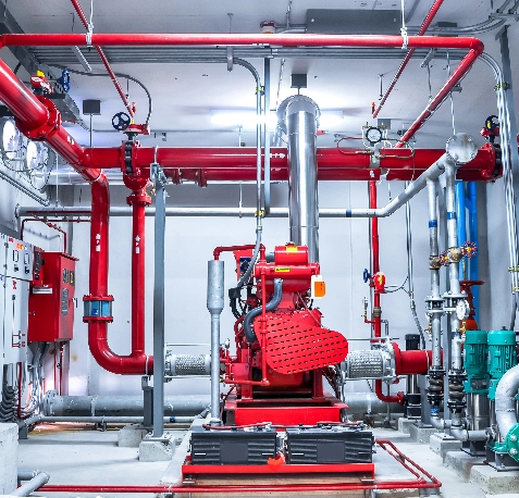 مكافحة الحريق وإجراءات الإخلاء الآمن